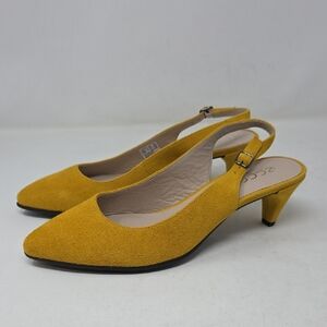 ECCO Women's Shape 45 Pointy Sling Back Pump Size 9